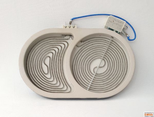 Strahlheizkörper 162926024  D140/250  240V  1100-2300W  BEKO ARCELIK GRUNDIG